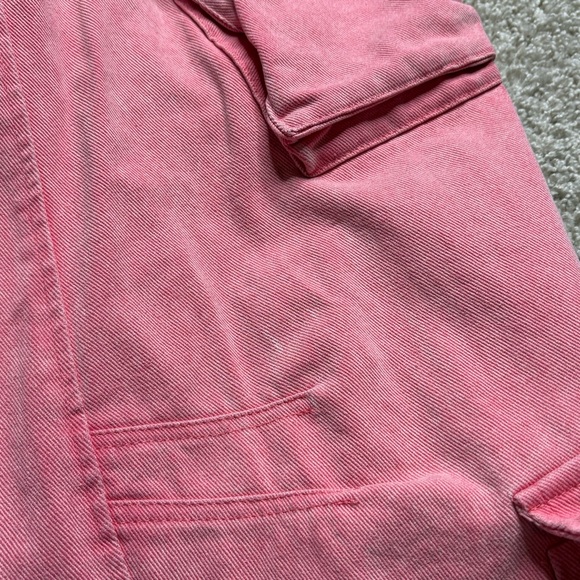 Maniere De Voir Pink Cargo Jeans - Picture 7 of 8